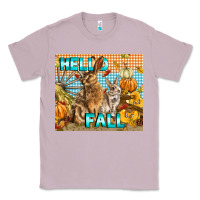 Lilac Hello Fall Rabbit Classic Tee - LillyAllenDesigns