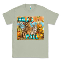 Matcha Hello Fall Rabbit Classic Tee - LillyAllenDesigns