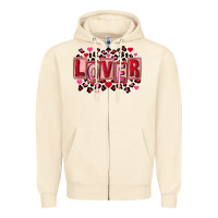 Sandshell Valentine's Day lover Zipper Hoodie - FaDigitalArtStudio