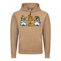 Vintage Coffee western sunflowers gnomes Vintage Hoodie - Jasminsmagicworld