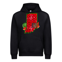 Black indiana watermelon Urban Hoodie - RacoonDesign