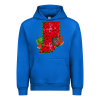 Cobalt indiana watermelon Urban Hoodie - RacoonDesign