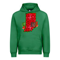 Emerald indiana watermelon Urban Hoodie - RacoonDesign