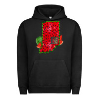 Pigment Black indiana watermelon Urban Hoodie - RacoonDesign