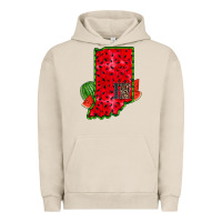 Pigment French Oak indiana watermelon Urban Hoodie - RacoonDesign