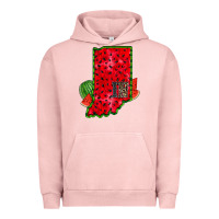 Pigment Salmon indiana watermelon Urban Hoodie - RacoonDesign
