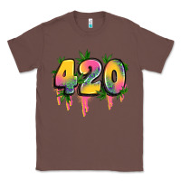 Chestnut 420 cannabis Classic Tee - Artiststas