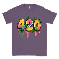 Lavender 420 cannabis Classic Tee - Artiststas