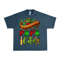 Midnight Navy papa cito sombrero Urban Heavy Tee - BarkalooDesign