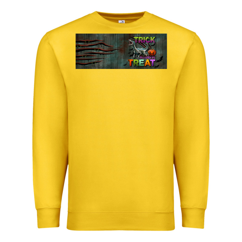 Trick Rawr Treat 11 Oz Mug Premium Sweatshirt by BundleAndBundleShop | Teevron