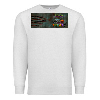 Oatmeal Heather trick rawr treat 11 oz mug Premium Sweatshirt - BundleAndBundleShop