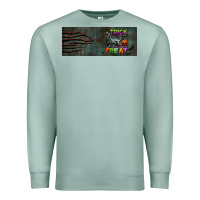 Seafoam trick rawr treat 11 oz mug Premium Sweatshirt - BundleAndBundleShop