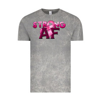 Cloud Rock strong af breast cancer Vintage Tee - BarkalooDesign