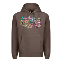 Coffee Nurse Premium Hoodie - FaDigitalArtStudio