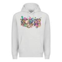 Dove Grey Nurse Premium Hoodie - FaDigitalArtStudio