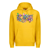 Lemon Nurse Premium Hoodie - FaDigitalArtStudio