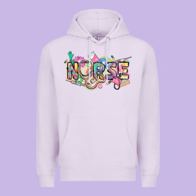 Nurse Premium Hoodie Designed By Fadigitalartstudio