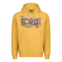 Mustard Nurse Premium Hoodie - FaDigitalArtStudio
