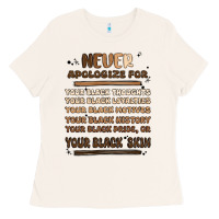 Bone never apologize Ladies Tee - MaliasSmallBusiness