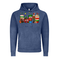 Vintage Denim nutcracker coffee Vintage Hoodie - Jasminsmagicworld