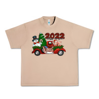 Burro happy new year 2022 christmas truck with american flag Urban Heavy Tee - Jasminsmagicworld