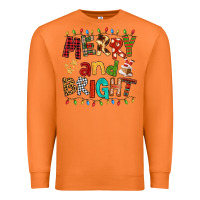Carrot Merry And Bright Premium Sweatshirt - FaDigitalArtStudio