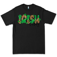 Black ırısh vibes Premium Tee - MaliasSmallBusiness