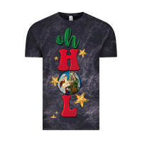 Cloud Black oh holy night Vintage Tee - BarkalooDesign