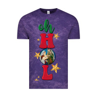 Cloud Purple oh holy night Vintage Tee - BarkalooDesign