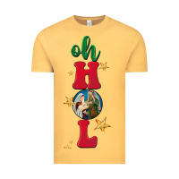 Vintage Mustard oh holy night Vintage Tee - BarkalooDesign