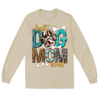 Mushroom Best Dog Mom Ever Long Sleeve Tee - texasbilliewilder