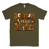 Army Green brown suga babe Classic Tee - Artiststas