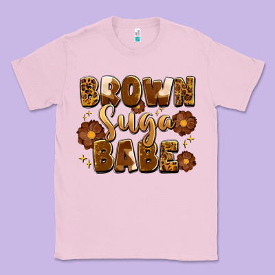 Brown Suga Babe Classic Tee Designed By Artiststas