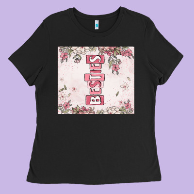 Besties Ladies Tee Designed By Maliassmallbusiness