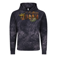 Cloud Black caffeine queen Vintage Hoodie - BarkalooDesign