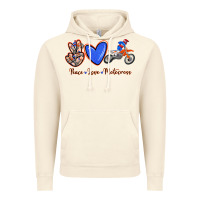 Vintage Artic Peace Love Motocross Vintage Hoodie - RanaPortraitStore