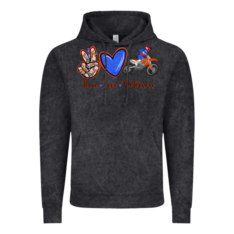 Peace Love Motocross Vintage Hoodie by RanaPortraitStore | Teevron