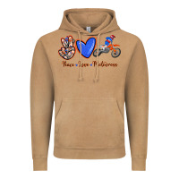 Vintage Camel Peace Love Motocross Vintage Hoodie - RanaPortraitStore