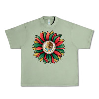 Oil Green mexican sunflower Urban Heavy Tee - Jasminsmagicworld