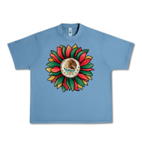 Pebble Blue mexican sunflower Urban Heavy Tee - Jasminsmagicworld
