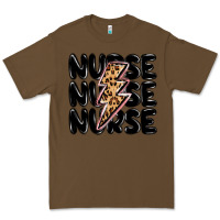 Cacao nurse lightning bolt Premium Tee - MaliasSmallBusiness