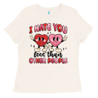 Bone i hate you less than other people Ladies Tee - MaliasSmallBusiness