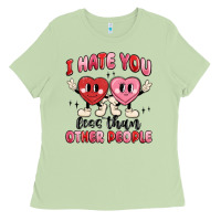 Matcha i hate you less than other people Ladies Tee - MaliasSmallBusiness
