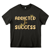 Asphalt addicted to success Heavy Core Tee - MaliasSmallBusiness