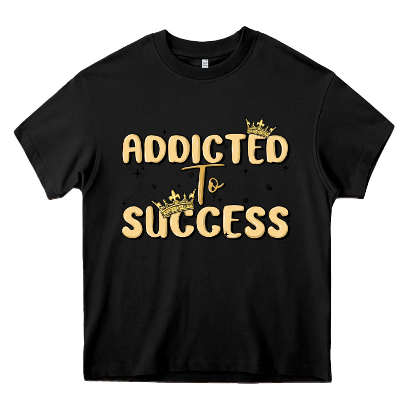 Addicted To Success Heavy Core Tee by MaliasSmallBusiness | Teevron
