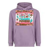 Lavender coffee gives me teacher powers tumbler Heavyweight Hoodie - BundleAndBundleShop