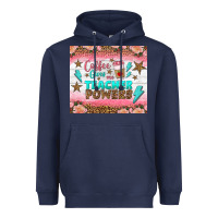 Navy coffee gives me teacher powers tumbler Heavyweight Hoodie - BundleAndBundleShop
