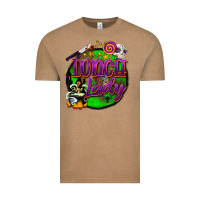 Vintage Coffee halloween lunch lady Vintage Tee - BarkalooDesign