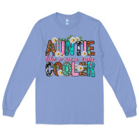 Colony Blue Auntie Like a Mom Only Cooler Long Sleeve Tee - texasbilliewilder
