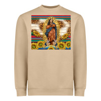 Mushroom our lady of guadalupe Heavyweight Sweatshirt - TumblerDesignByShophia